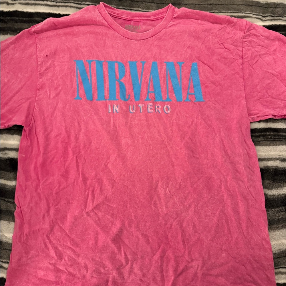Pink Nirvana In Utero T-Shirt